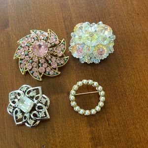 Costume brooches